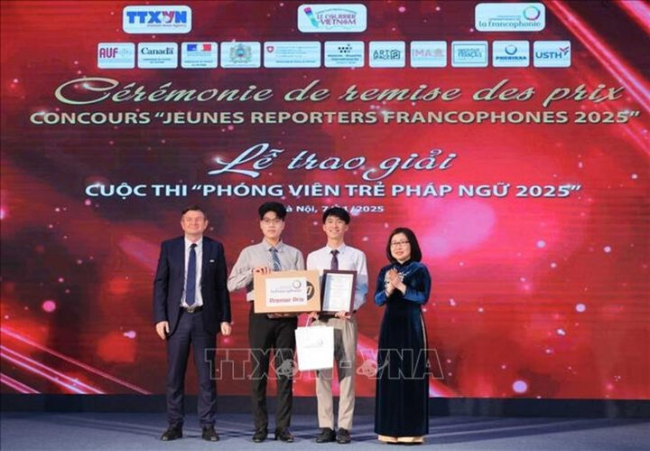 10th “Young Francophone Reporters” competition presents record number of prizes