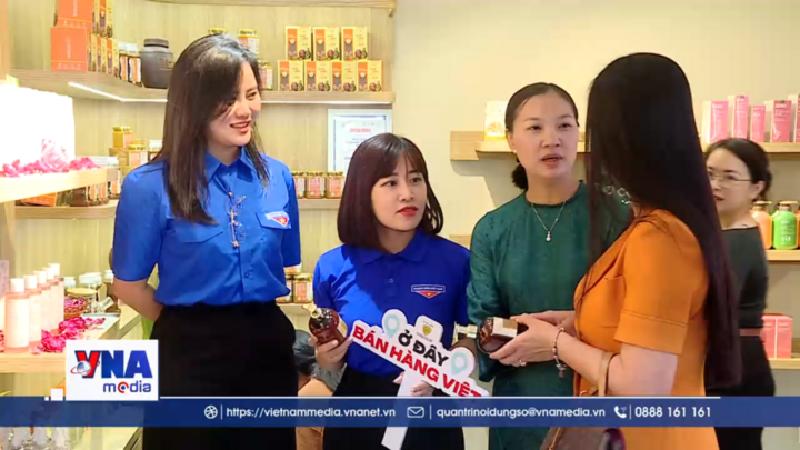 Lan tỏa tinh thần dùng hàng Việt trong giới trẻ