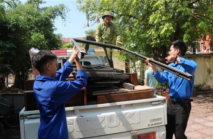 Sức trẻ đồng hành tại vùng dự án sân bay Gia Bình