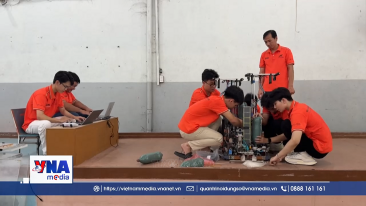 Robocon Việt Nam sẵn sàng chinh phục đấu trường quốc tế