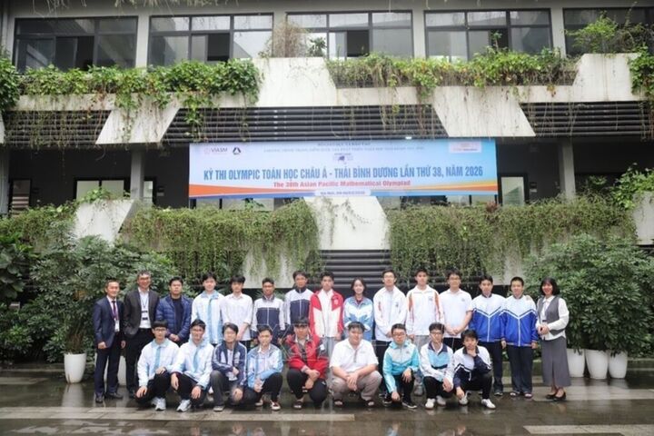 Việt Nam xếp thứ 7/45 quốc gia, vùng lãnh thổ tại Olympic Toán học châu Á - Thái Bình Dương (APMO)