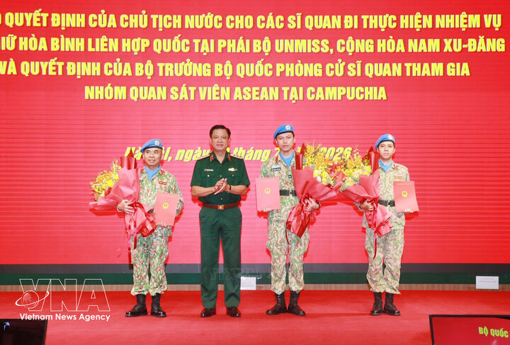 First-ever Vietnamese officer appointed to senior position in UN peacekeeping mission