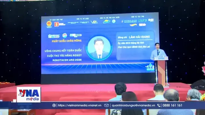 Gần 500 thí sinh tranh tài tại Chung kết Toàn quốc ROBOTACON WRO 2026 &nbsp;