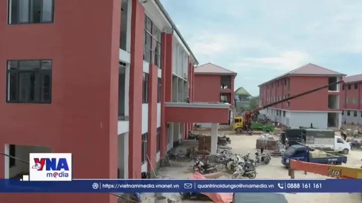 Nỗ lực không nghỉ để Trường liên cấp vùng biên kịp đón năm học mới