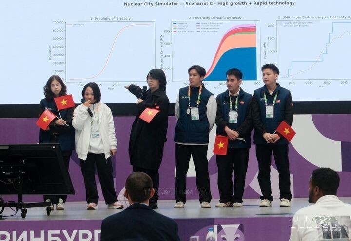 Vietnamese students compete in Global HackAtom 2026 finals in Russia