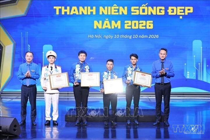 Vinh danh 15 gương “Thanh niên sống đẹp” năm 2026