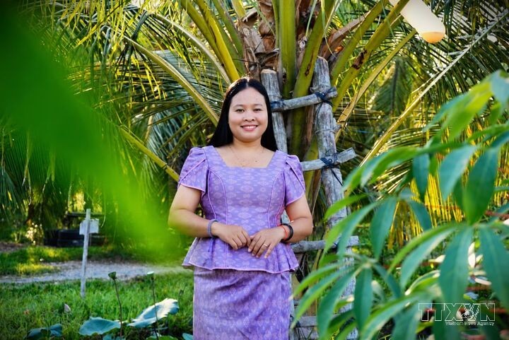 Người phụ nữ Khmer giúp đồng bào chuyển hưởng sản xuất mới, thoát nghèo bền vững