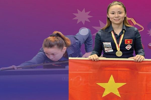 Vietnam wins first-ever medal at Women's World three-cushion Championship