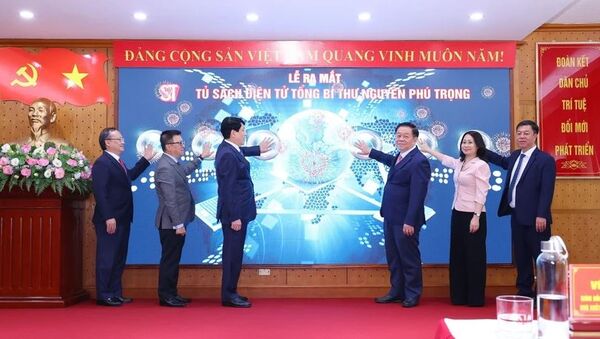 Digital bookshelf dedicated to late Party chief launched