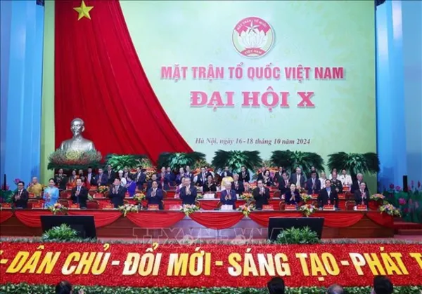Tenth National Congress of Vietnam Fatherland Front opens