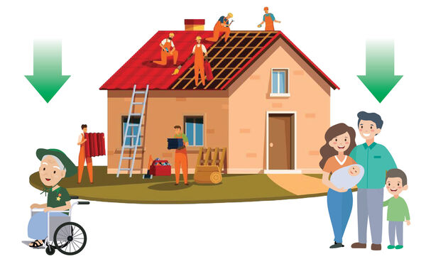 Nationwide campaign to eradicate temporary and dilapidated housing