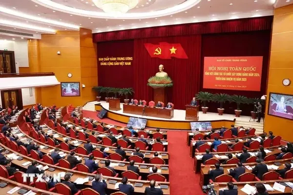 Party chief asks for greater efforts to implement system streamlining scheme