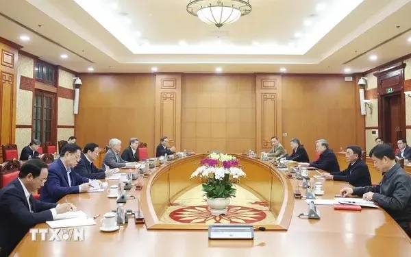 Politburo, Secretariat’s conclusion on tasks for political system streamlining in 2025