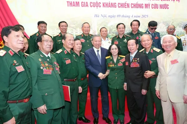 War veterans, former youth volunteers and militia members - a source of inspiration for nation: Party chief