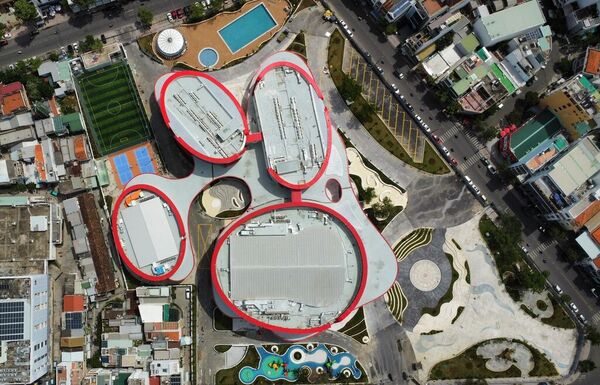 Unique architecture of Khanh Hoa Children's Cultural Palace