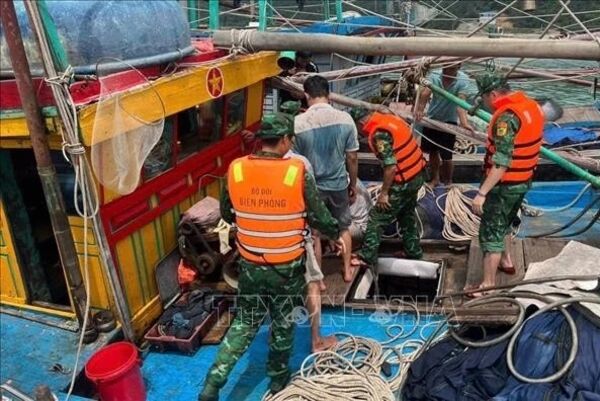 Foreign crew members, fishermen rescued at sea