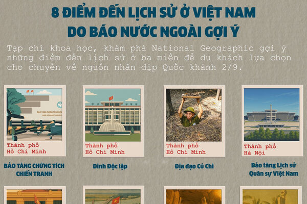 National Geographic gợi ý khám phá 8 điểm đến lịch sử ở Việt Nam