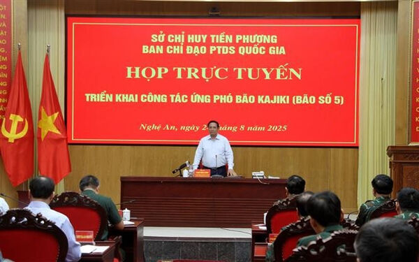 PM directs preparations in Nghe An as Typhoon Kajiki looms