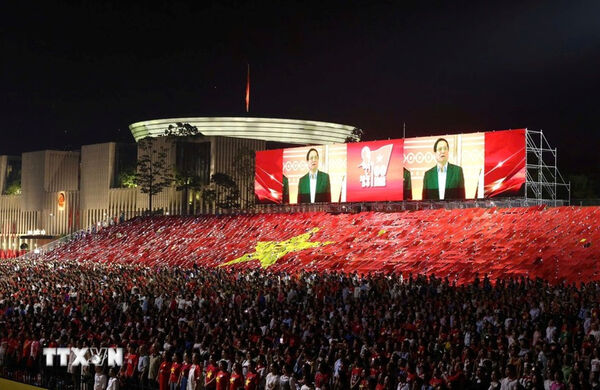 State-level preliminary review of 80th National Day parade, march held in Hanoi