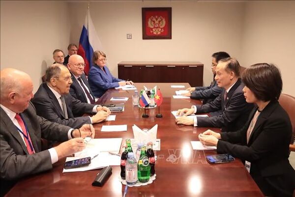 Quyền Bộ trưởng Ngoại giao Lê Hoài Trung chia sẻ những ưu tiên phát triển của Việt Nam trong thời gian tới