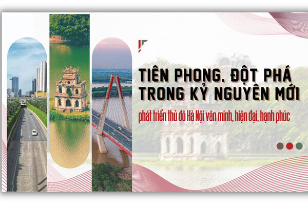 Hà Nội tiên phong đột phá trong kỷ nguyên mới