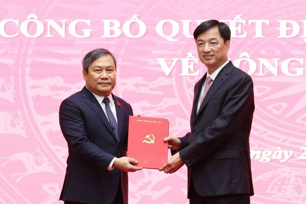 Ông Vũ Đại Thắng giữ chức Phó Bí thư Thành ủy Hà Nội