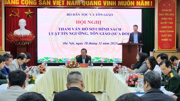 Tạo môi trường minh bạch, công khai, thuận tiện cho hoạt động tín ngưỡng, tôn giáo trên không gian mạng