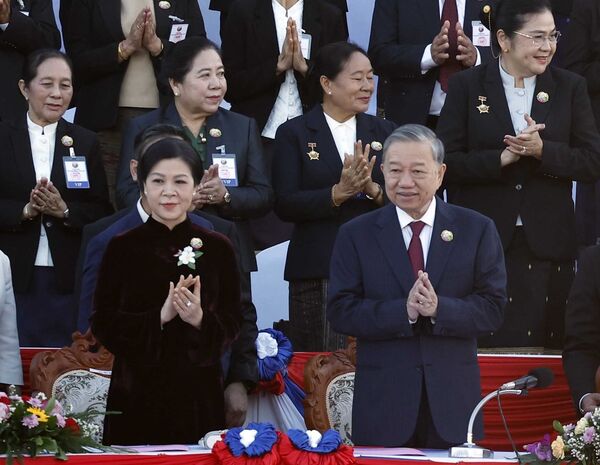 Party chief attends 50th anniversary of Laos National Day