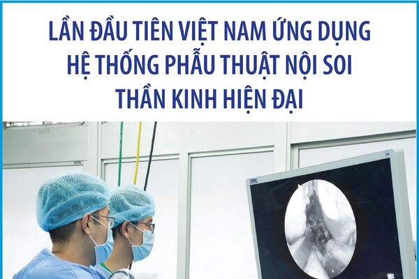 Lần đầu tiên Việt Nam ứng dụng hệ thống phẫu thuật nội soi thần kinh hiện đại