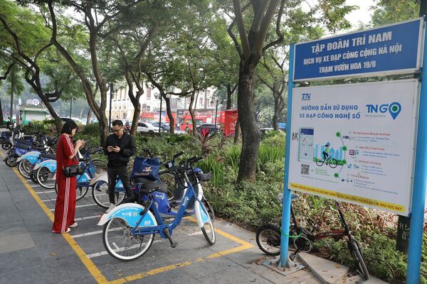 Hanoi to deploy 5,000 electric bikes around Ring Road 1