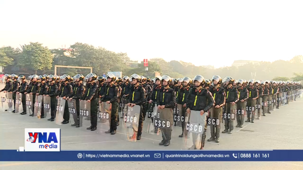 Lá chắn thép bảo vệ ngày hội lớn của đất nước