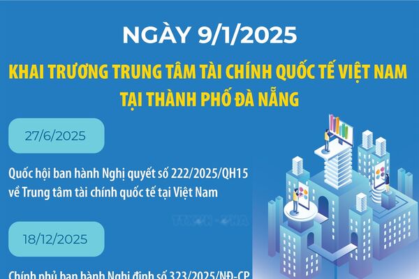 Khai trương Trung tâm tài chính quốc tế Việt Nam tại thành phố Đà Nẵng