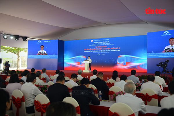 TP Hồ Chí Minh khởi công xây dựng tuyến metro Bến Thành - Tham Lương