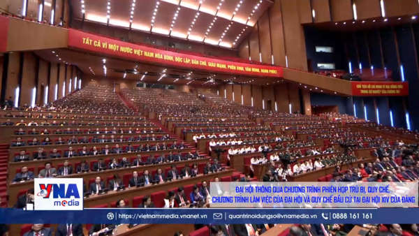 Ngày làm việc đầu tiên Đại hội Đảng XIV