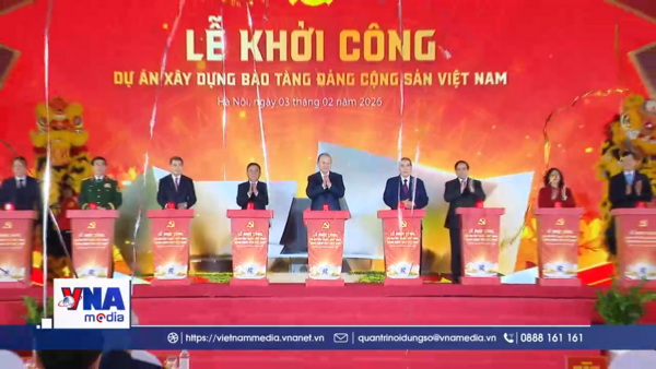 Tổng Bí thư Tô Lâm dự Lễ khởi công dự án xây dựng Bảo tàng Đảng Cộng sản Việt Nam
