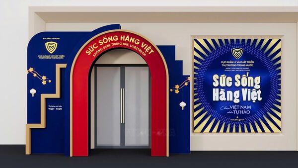 Không gian tôn vinh hàng Việt tại phố hàng hiệu - Tràng Tiền, Hà Nội