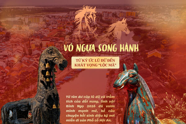 Vó ngựa song hành bên dòng di sản: Từ ký ức lũ dữ đến khát vọng “Lộc Mã”