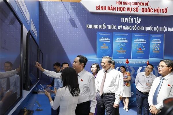 Thúc đẩy xây dựng và triển khai Quốc hội số hiệu quả, đồng bộ
