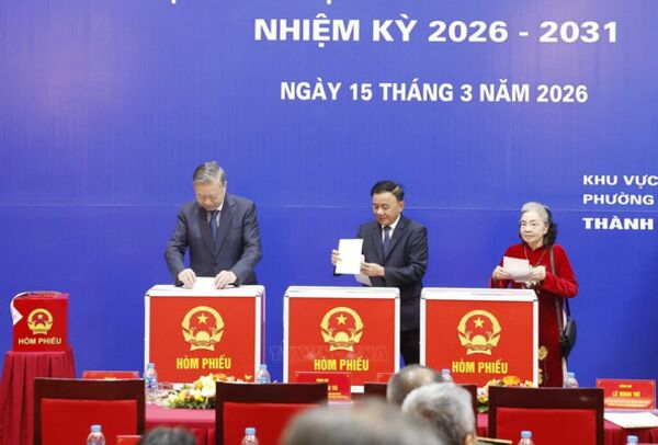 Nationwide voting for 16th National Assembly, People’s Councils for 2026-2031 begins
