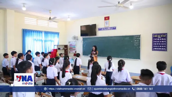 Gieo tương lai từ ngôi trường mới ở vùng biên Tây Ninh