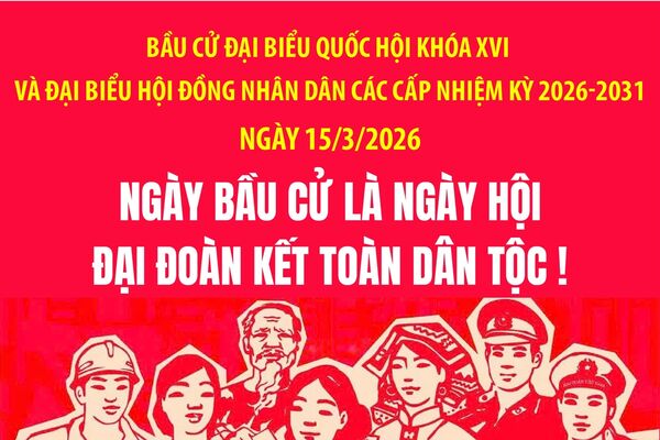 Bầu cử Quốc hội và HĐND: Ngày bầu cử là Ngày hội đại đoàn kết toàn dân tộc!