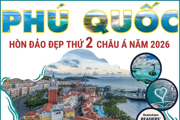 Phú Quốc - hòn đảo đẹp thứ 2 châu Á năm 2026
