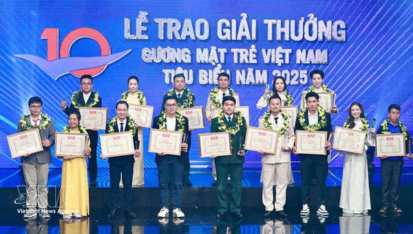 Top 10 Vietnamese Outstanding Young Faces of 2025 honoured
