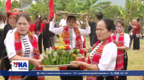 Độc đáo lễ hội cầu mưa của người Thái trắng ở Sơn La