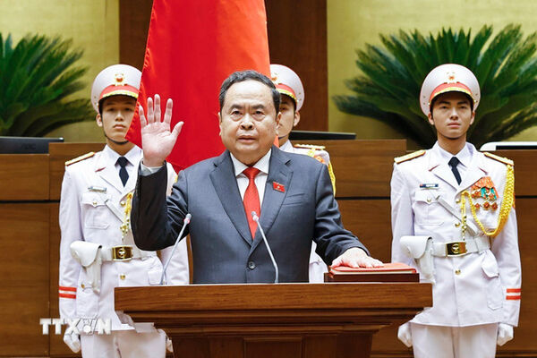Ông Trần Thanh Mẫn được bầu giữ chức Chủ tịch Quốc hội khóa XVI