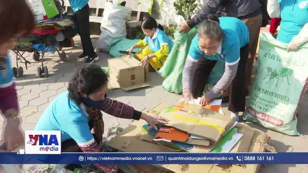 Nhân rộng mô hình “Biến rác thành tiền” của phụ nữ Ninh Bình