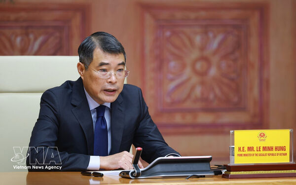 PM outlines three key cooperation directions at expanded AZEC Summit