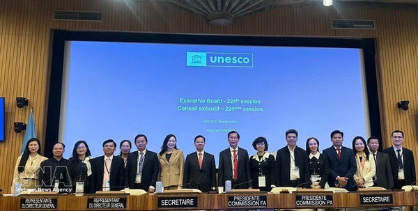 Vietnam supports UNESCO's people-centred approach, multilateral cooperation: official