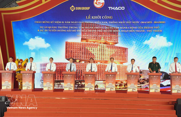 Ho Chi Minh City breaks ground on projects shaping modern megacity