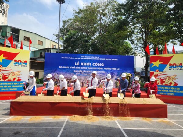 TP Hồ Chí Minh: Đầu tư hơn 985 tỷ đồng mở rộng đường Trần Bình Trọng